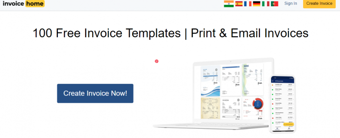 Invoice Home is one of the Best billing software for small businesses 2023